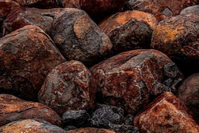 Full frame shot of rocks