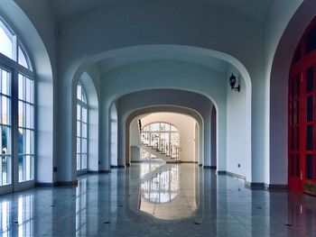 Interior of building