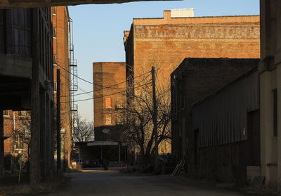 Buildings in city