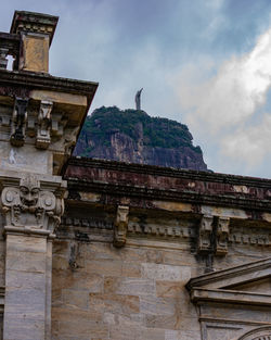 Low angle view of historical building against sky