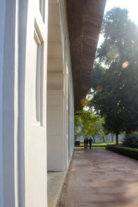 Corridor of building