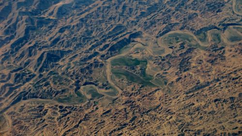 Aerial view of landscape