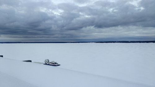 Scenic view of cloudy sky