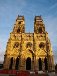 Low angle view of cathedral against sky