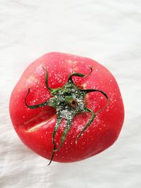 Close-up of strawberry on table