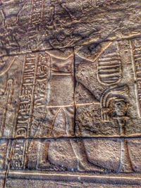 Close-up of abandoned building