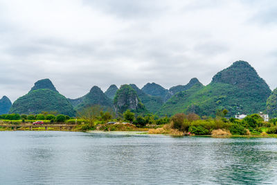 The li river in guilin, guangxi province, china