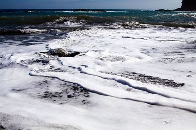 Scenic view of beach