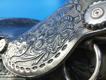 Close-up of car
