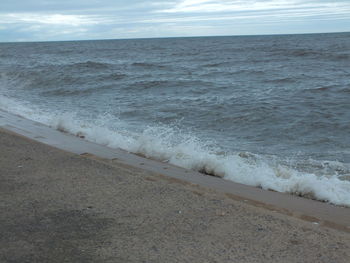 Scenic view of beach