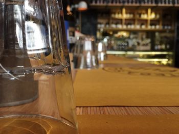 Close-up of illuminated lamp