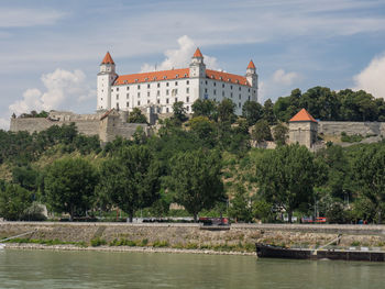 The city of bratislava