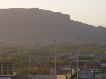 Scenic view of mountains