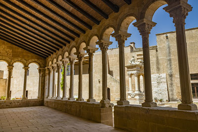 Interior of historical building