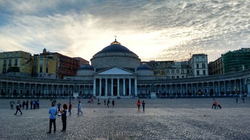 View of historic building against sky