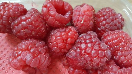 Close-up of strawberries