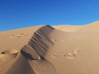 Amazing sand in desert