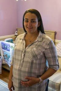 Portrait of a smiling young woman