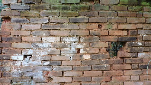 Full frame shot of brick wall