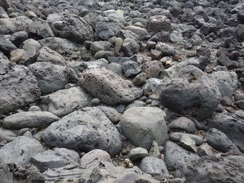 Full frame shot of pebbles