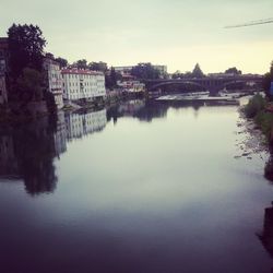 River with buildings in background