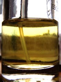 Close-up of glass on glass