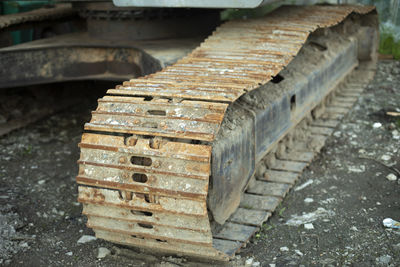 Close-up of wooden blocks