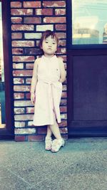 Full length of baby boy