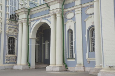 Low angle view of historical building