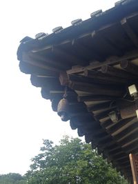 Low angle view of building against sky