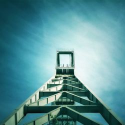 Low angle view of skyscraper