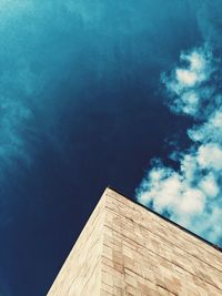 Low angle view of building against sky