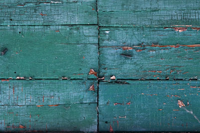 Full frame shot of old wooden wall