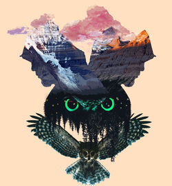 Close-up of statue against clear sky