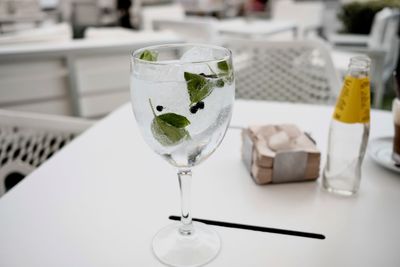 Gin tonic glass