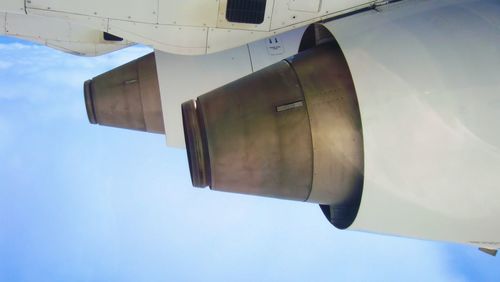 Low angle view of built structure against sky