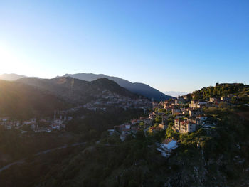 Dimitsana village in greece 