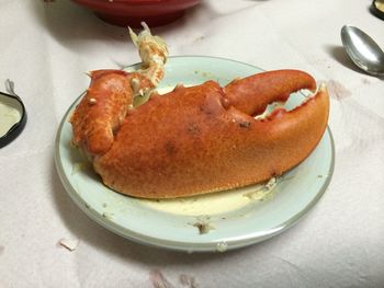 Close-up of food in plate