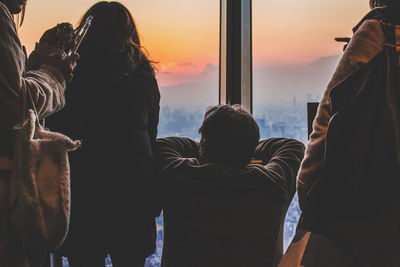 View of sky at sunset