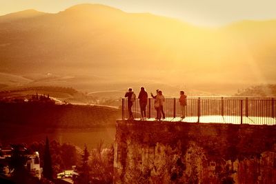 Sunrise over ronda