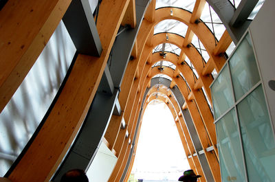 Low angle view of ceiling