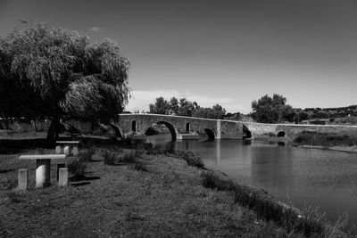 River with trees in background