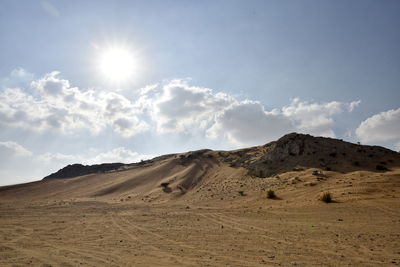 Big red and pink rock, sharjah, uae, off-roading  in uae  visited place by off-roaders