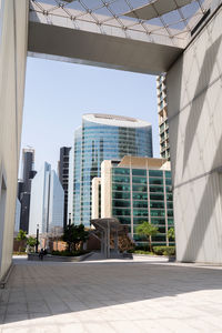 Architecture of dubai financial district