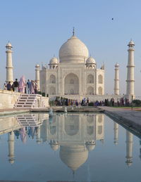 View of taj mahal