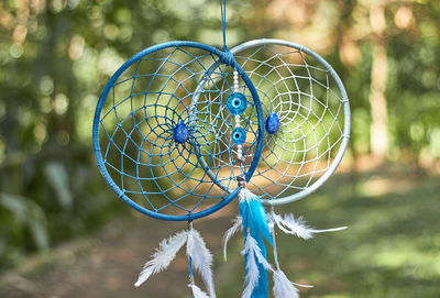 Close-up of dreamcatcher