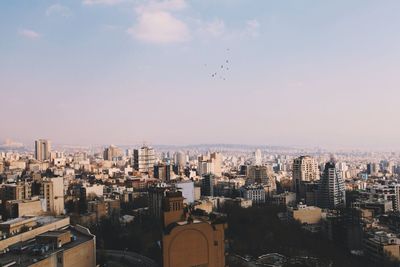 Aerial view of cityscape