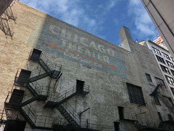 Low angle view of building against sky