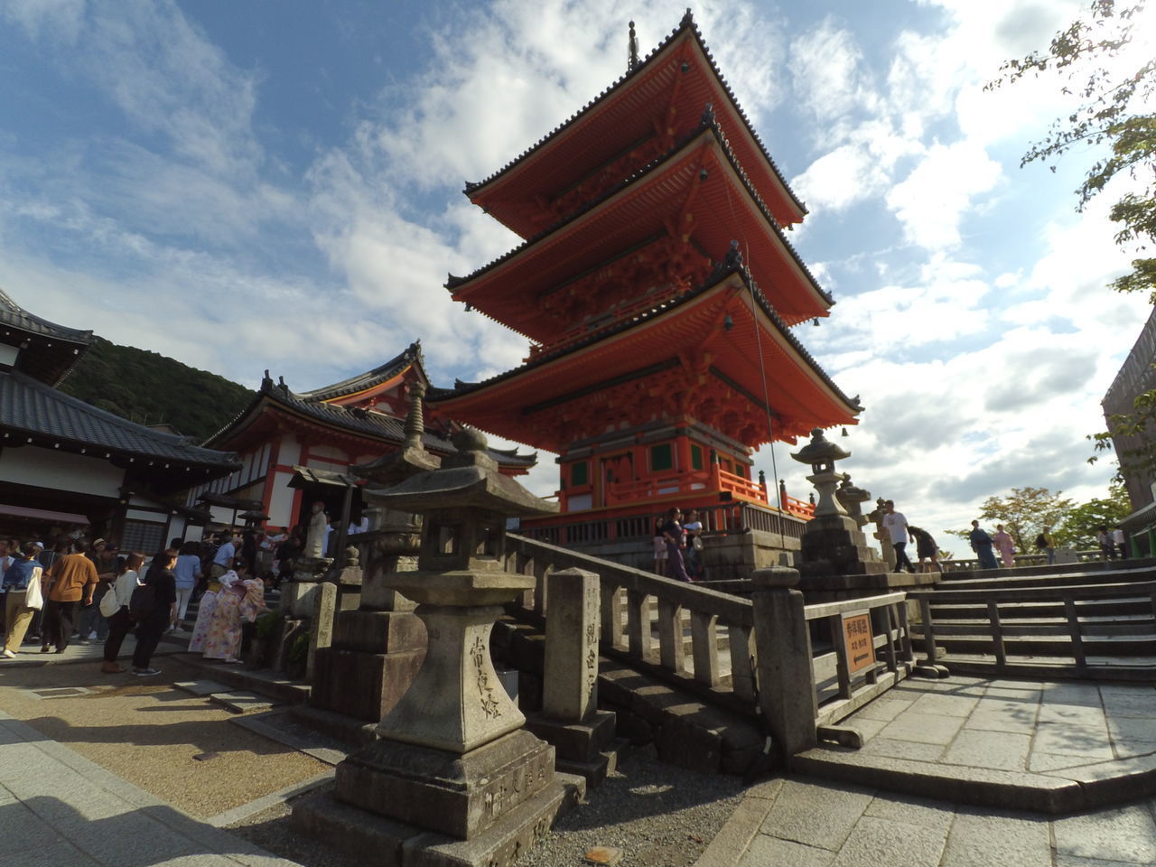 VIEW OF TEMPLE AGAINST SKY