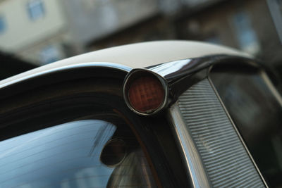 Close-up of vintage car